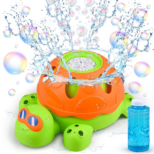 Auney Wasserspielzeug Kinder Outdoor Spielzeug ab 3-8 Jahre,Sommer Wassersprüh Schildkröte Sprinkler mit Seifenblasen Feuerwerk,Outdoor Spiele für Kinder Wasserspiel Gartenspielzeug Kinder Draußen Auney Wasserspielzeug Kinder Outdoor Spielzeug ab 3-8 Jahre,Sommer Wassersprüh Schildkröte Sprinkler mit Seifenblasen Feuerwerk,Outdoor Spiele für Kinder Wasserspiel Gartenspielzeug Kinder Draußen von Auney