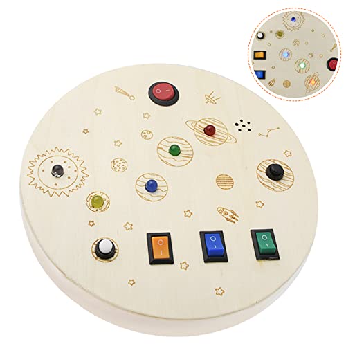 Auptiz Montessori Spielzeug Baby Busy Board, Holzspielzeug Baby Motor Skills,Baby Montessori Holzspielzeug Lernspielzeug für Jungen und Mädchen, Travel Games Kinder1 2 3 4 Jahre Auptiz Montessori Spielzeug Baby Busy Board, Holzspielzeug Baby Motor Skills,Baby Montessori Holzspielzeug Lernspielzeug für Jungen und Mädchen, Travel Games Kinder1 2 3 4 Jahre von Auptiz
