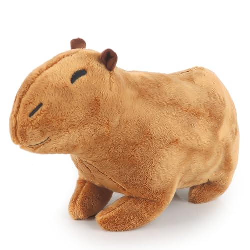 Aurasky Kuscheltier Süß Capybara, Simulation Capybara Plüschtier 30cm, Meerschweinchen Stofftier, Gefüllt Kissen Puppe Geschenk für Fans Kinder Mädchen Jungen Aurasky Kuscheltier Süß Capybara, Simulation Capybara Plüschtier 30cm, Meerschweinchen Stofftier, Gefüllt Kissen Puppe Geschenk für Fans Kinder Mädchen Jungen von Aurasky