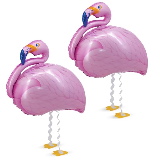 Flamingo Luftballons, 2 Stück Folienballon Flamingo, Airwalker Ballon Flamingo, XXL Luftballon Walking Flamingo, Flamingo Ballon für Kinder Geburtstags Festival Sommer Party Dekoration Flamingo Luftballons, 2 Stück Folienballon Flamingo, Airwalker Ballon Flamingo, XXL Luftballon Walking Flamingo, Flamingo Ballon für Kinder Geburtstags Festival Sommer Party Dekoration von Aurasky