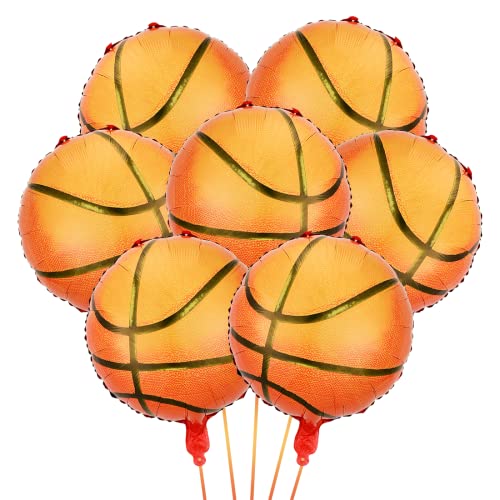 Luftballons Basketball, 12 Stück 18 Zoll Folienballons Basketball, Riesen Ballons Basketball, Basketball Party Dekoration für Kinder Geburtstag Weltspiel Sport Mottoparty Luftballons Basketball, 12 Stück 18 Zoll Folienballons Basketball, Riesen Ballons Basketball, Basketball Party Dekoration für Kinder Geburtstag Weltspiel Sport Mottoparty von Aurasky