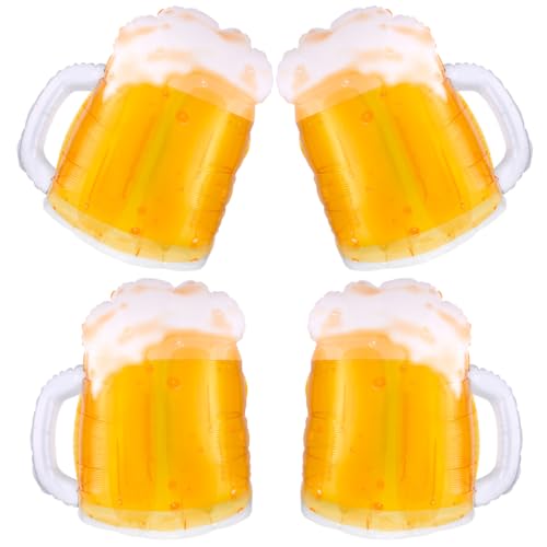 Luftballons Bier, XXL Bier Folienballon, Riesen Bier Aluminium Folie Ballons, Riesenballon Bierkglas Folienballon für Geburtstag Hochzeit Bierthema Party Festival Dekoration Luftballons Bier, XXL Bier Folienballon, Riesen Bier Aluminium Folie Ballons, Riesenballon Bierkglas Folienballon für Geburtstag Hochzeit Bierthema Party Festival Dekoration von Aurasky