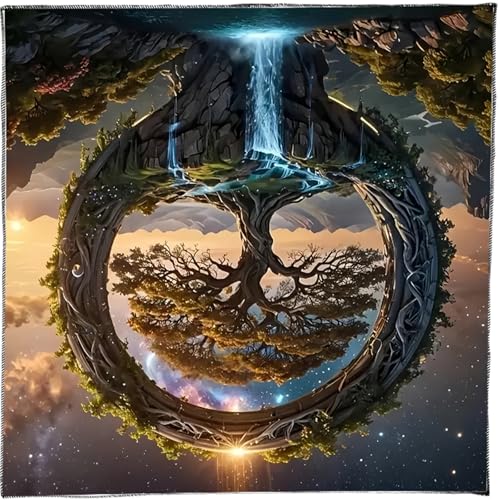 Aurgiarme Baum Wasserfall Tarots Tischdecke Gotteskarten Tisch Tuchkapisserie Astrologie Hexerei Deck Stoffdekoration Aurgiarme Baum Wasserfall Tarots Tischdecke Gotteskarten Tisch Tuchkapisserie Astrologie Hexerei Deck Stoffdekoration von Aurgiarme
