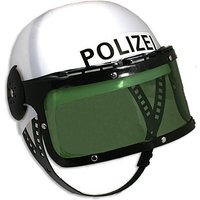 Polizeihelm aus Kunststoff, 55 cm für Kinderkostüm als Polizist, verstellbar Polizeihelm aus Kunststoff, 55 cm für Kinderkostüm als Polizist, verstellbar von Aurich