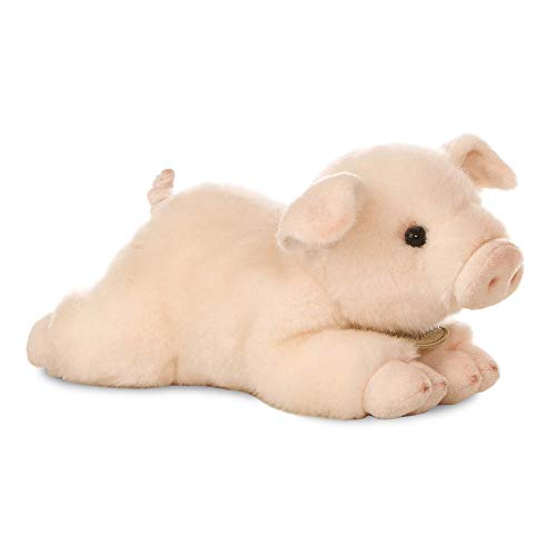 Aurora World Ltd Aurora, 10897, MiYoni Schwein, 20cm, Plüschtier, rosa von Aurora