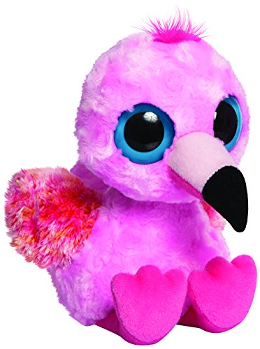 Aurora World 60378 - Yoohoo and Friends Pinkee Flamingo, Plüschtier, 20.5 cm, rosa von Aurora