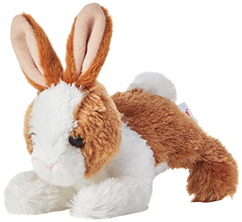 Aurora World 73902 - Plüschtier - Mini Flopsie - Hase, 8 Zoll / 20.5 cm, braun/weiß von Aurora