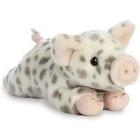 Aurora 26328 - MiYoni Spotted Piglet, Schwein gefleckt, Plüschtier, Länge: ca.29 cm von Aurora World