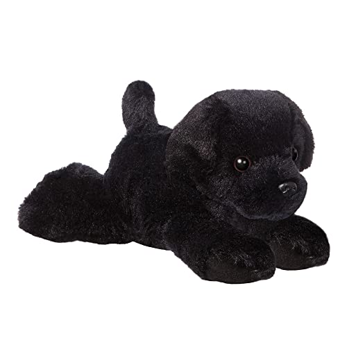 Aurora 31295 Mini Flopsies Blackie Schwarzer Labrador-Hund, 20,3 cm, weiches Spielzeug, 20,3 cm von Aurora