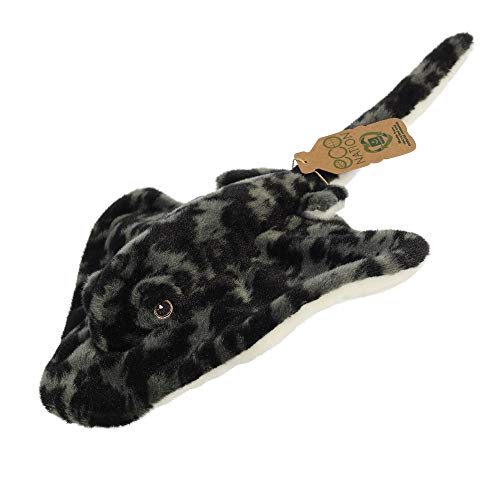 Aurora World 35019 Aurora Tiere Peluche, Schwarz/Grau, M von Aurora