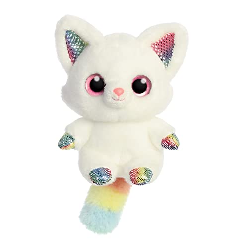 Aurora World Aurora, 29426, Pammee Regenbogen Fuchs, 13cm, Plüsch, Regenbogenfarben von Aurora