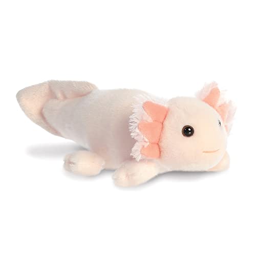 Aurora World Aurora, 31861, Mini Flopsie Axel Axolotl, 20,5cm, Eco-Friendly Plüschtier, Pink, Rosa von Aurora