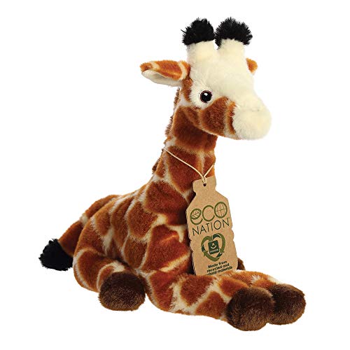 Aurora World Aurora, 35004, Eco Nation, Giraffe, 20cm, Plüschtier, Braun & Weiß Aurora World Aurora, 35004, Eco Nation, Giraffe, 20cm, Plüschtier, Braun & Weiß von Aurora