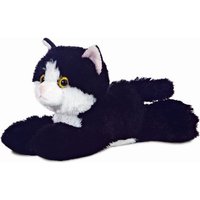 Aurora World - Mini Flopsie - Maynard Katze schwarz/weiß 20,5cm Aurora World - Mini Flopsie - Maynard Katze schwarz/weiß 20,5cm von Aurora World