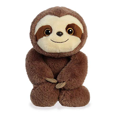 Aurora Adorable Flopsie Smiles Sloth Stuffed Animal - Playful Ease - Timeless Companions - Brown 12 Inches von Aurora