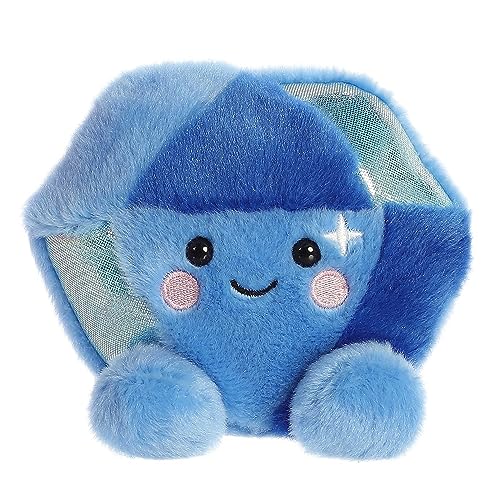 Aurora® Adorable Palm Pals™ Alice Sapphire™ Stofftier - Taschenformat Spielen - Sammelspaß - Blau 5 Zoll von Aurora