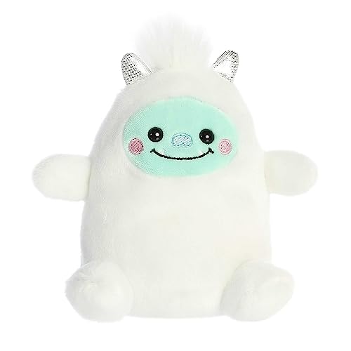 Aurora Adorable Palm Pals Baker Yeti Stuffed Animal - Pocket-Sized Fun - On-The-Go Play - White 5 Inches von Aurora