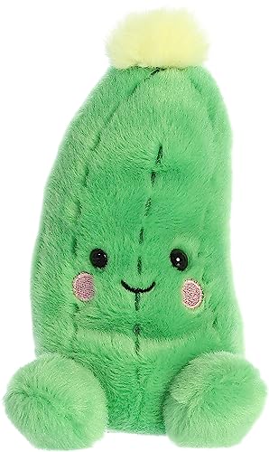 Aurora Adorable Palm Pals Dillian Cucumber Stuffed Animal - Pocket-Sized Fun - On-The-Go Play - Green 5 Inches von Aurora
