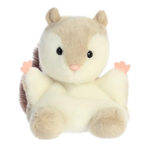Aurora Adorable Palm Pals Flaps Flying Squirrel Stuffed Animal - Pocket-Sized Play - Collectable Fun - Brown 5 Inches von Aurora