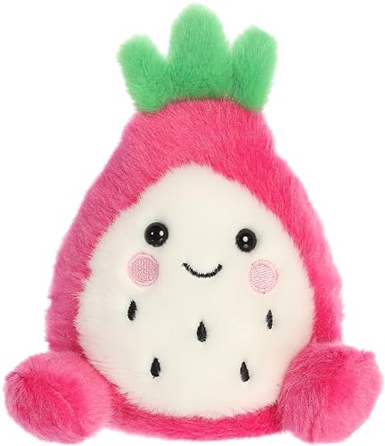 Aurora Adorable Palm Pals Rhys Dragon Fruit Stuffed Animal - Pocket-Sized Play - Collectable Fun - Pink 5 Inches von Aurora