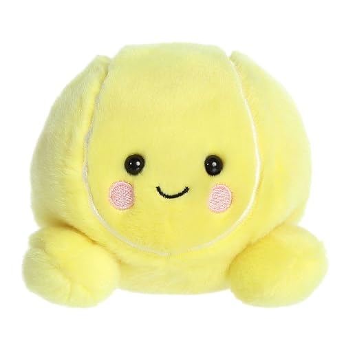 Aurora Adorable Palm Pals Tennis Ace Stuffed Animal - Pocket-Sized Play - Collectable Fun - Yellow 5 Inches von Aurora
