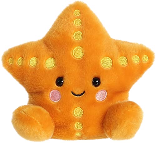Aurora Adorable Palm Pals Treasure Starfish Stuffed Animal - Pocket-Sized Fun - On-The-Go Play - Orange 5 Inches von Aurora