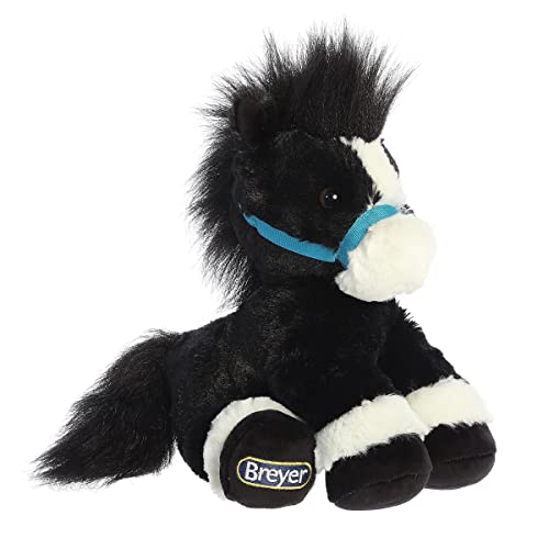 Aurora Exquisite Breyer Bridle Buddies Horse Stuffed Animal - Realistic Detailing - Imaginative Play - Black 11 Inches von Aurora