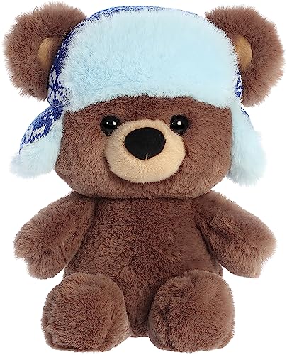 Aurora Festive Holiday Baby Bear Bentley Stuffed Animal - Seasonal Cheer - Heartwarming Gifts - Brown 13 Inches von Aurora