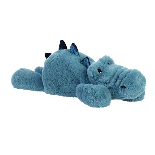 Aurora Laid-Back Snoozles Alligator Stuffed Animal - Cuddly Comfort - Imaginative Playtime - Blue 18 Inches von Aurora