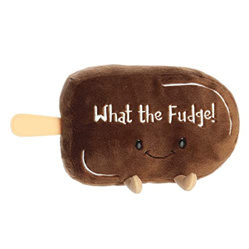 Aurora Witty JUST Sayin' What The Fudge Stuffed Animal - Expressive Characters - Quirky Gift Ideas - Brown 12.5 Inches von Aurora