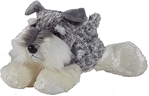Aurora World, 12752, Mini Flopsie Schnauzer, 20 cm, Plüsch, Grau von Aurora