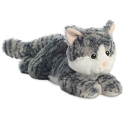 Aurora, 31538, Flopsies Lily Katze, 30cm, Plüschtier, grau von Aurora