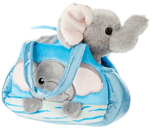 Aurora, 32839, Fancy Pal, Peek-a-Boo Elefant, 20,3 cm, Plüschtier, grau, blau Aurora, 32839, Fancy Pal, Peek-a-Boo Elefant, 20,3 cm, Plüschtier, grau, blau von Aurora