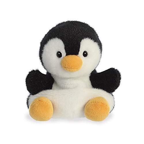 Aurora, 33481, Palm Pals, Chilly Pinguin, 13cm, Plüschtier, schwarz/weiß von Aurora
