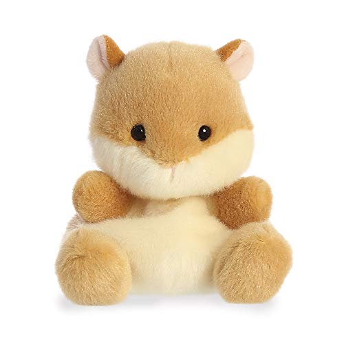 Aurora, 33484, Palm Pals, Happy Hamster, 13cm, Plüschtier, beige, braun Aurora, 33484, Palm Pals, Happy Hamster, 13cm, Plüschtier, beige, braun von Aurora