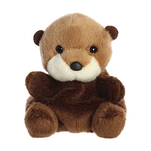 Aurora, 33683, Palm Pals Selena Seeotter, Plüschtier, Braun, 13cm Aurora, 33683, Palm Pals Selena Seeotter, Plüschtier, Braun, 13cm von Aurora