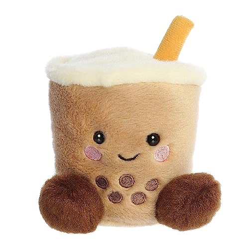 Aurora, 33687 Palm Pals Boba Bubbletea, Plüschtier, Braun, 13cm von Aurora