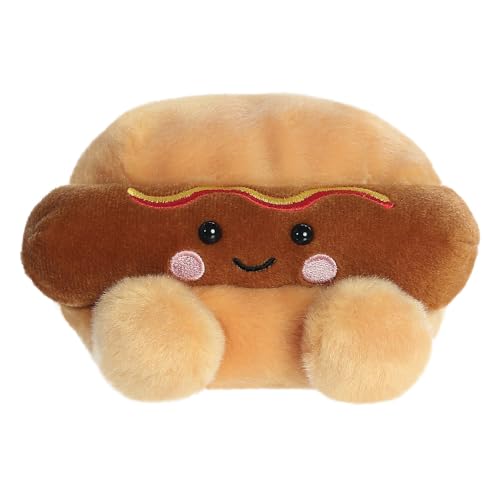 Aurora, 33848, Palm Pals Colson Hot Dog 5In, Soft Toy, Brown Aurora, 33848, Palm Pals Colson Hot Dog 5In, Soft Toy, Brown von Aurora