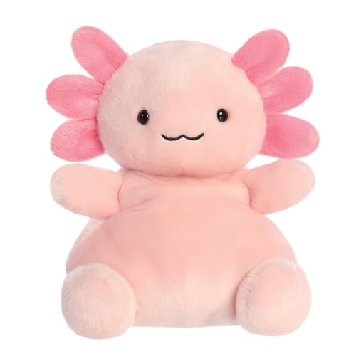Aurora, 33956 Palm Pals Axolotl Axolotl 20,3 cm, Plüschtier, Rosa von Aurora