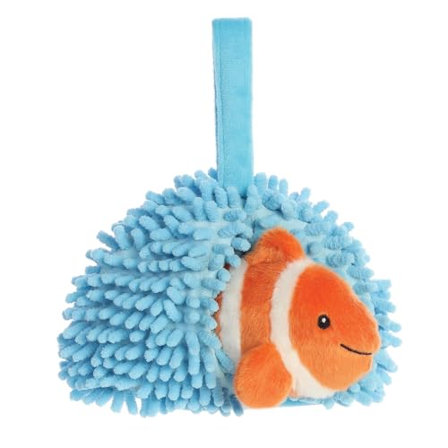 Aurora, 34239 Hideouts Clownfisch, 22,9 cm, Plüschtier, Blau und Orange Aurora, 34239 Hideouts Clownfisch, 22,9 cm, Plüschtier, Blau und Orange von Aurora