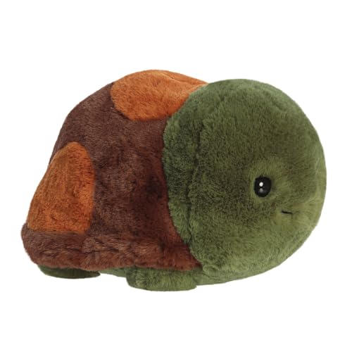 Aurora, 34269 Spudsters Tony Turtle Plüschtier, 25,4 cm, Braun und Grün von Aurora