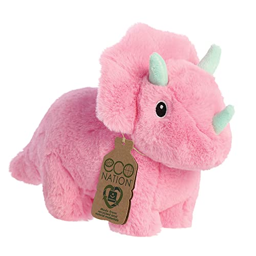 Aurora World Aurora, 35057, Eco Nation Trix Triceratops, 20cm, Plüsch, Pink Aurora World Aurora, 35057, Eco Nation Trix Triceratops, 20cm, Plüsch, Pink von Aurora