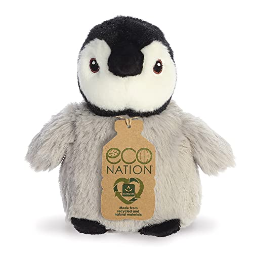 Aurora, 35083, Eco Nation Mini Pinguin, 13cm,Eco-Friendly Plüschtier, Grau Aurora, 35083, Eco Nation Mini Pinguin, 13cm,Eco-Friendly Plüschtier, Grau von Aurora