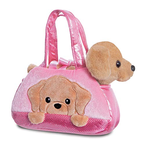 Aurora 61365 Animal Peluche, Rosa/Braun von Aurora