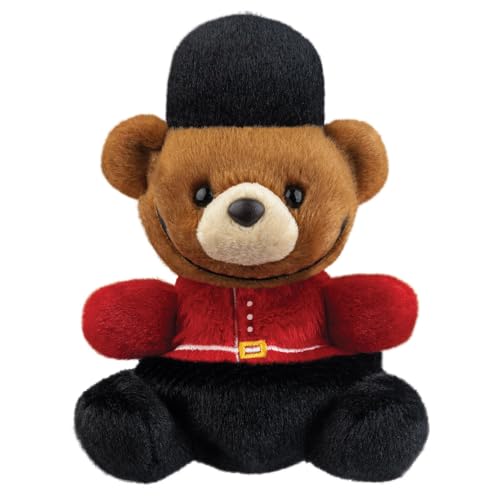 Aurora, 61564, Palm Pals Guardsman, 5I, Soft Toy, Brown, Black & Red Aurora, 61564, Palm Pals Guardsman, 5I, Soft Toy, Brown, Black & Red von Aurora