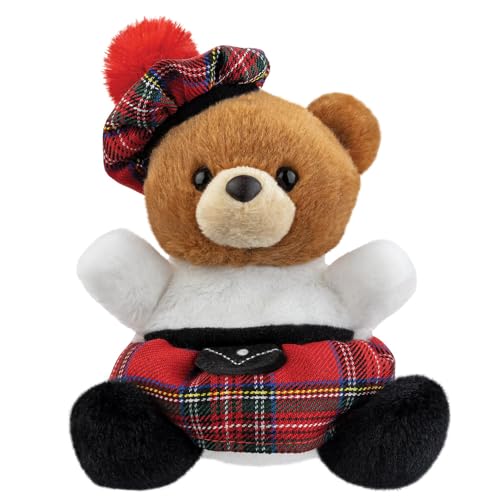 Aurora, 61565, Palm Pals Scottish, 5I, Soft Toy, Brown, White & Red Aurora, 61565, Palm Pals Scottish, 5I, Soft Toy, Brown, White & Red von Aurora