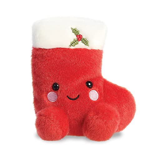 Aurora, 99220, Palm Pals Stechpalmen-Weihnachtsstrumpf, 12,7 cm, Plüschtier, rot & weiß, rot/weiß Aurora, 99220, Palm Pals Stechpalmen-Weihnachtsstrumpf, 12,7 cm, Plüschtier, rot & weiß, rot/weiß von Aurora