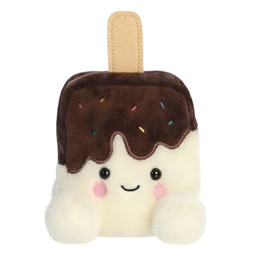Aurora, Palm Pals Dolce Ice Cream Bar 33939 Schmusetuch, 12,7 cm, Weiß und Braun von Aurora