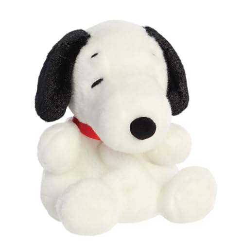 Aurora, Peanuts Palm Pals Snoopy 40471, Plüschtier, weiß und schwarz Aurora, Peanuts Palm Pals Snoopy 40471, Plüschtier, weiß und schwarz von Aurora