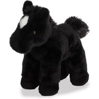 Aurora 13297 - Mini Flopsies Pferd Beau Black Horse, Plüschtier, ca. 20 cm von Aurora